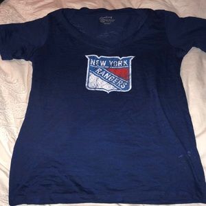New York rangers v neck